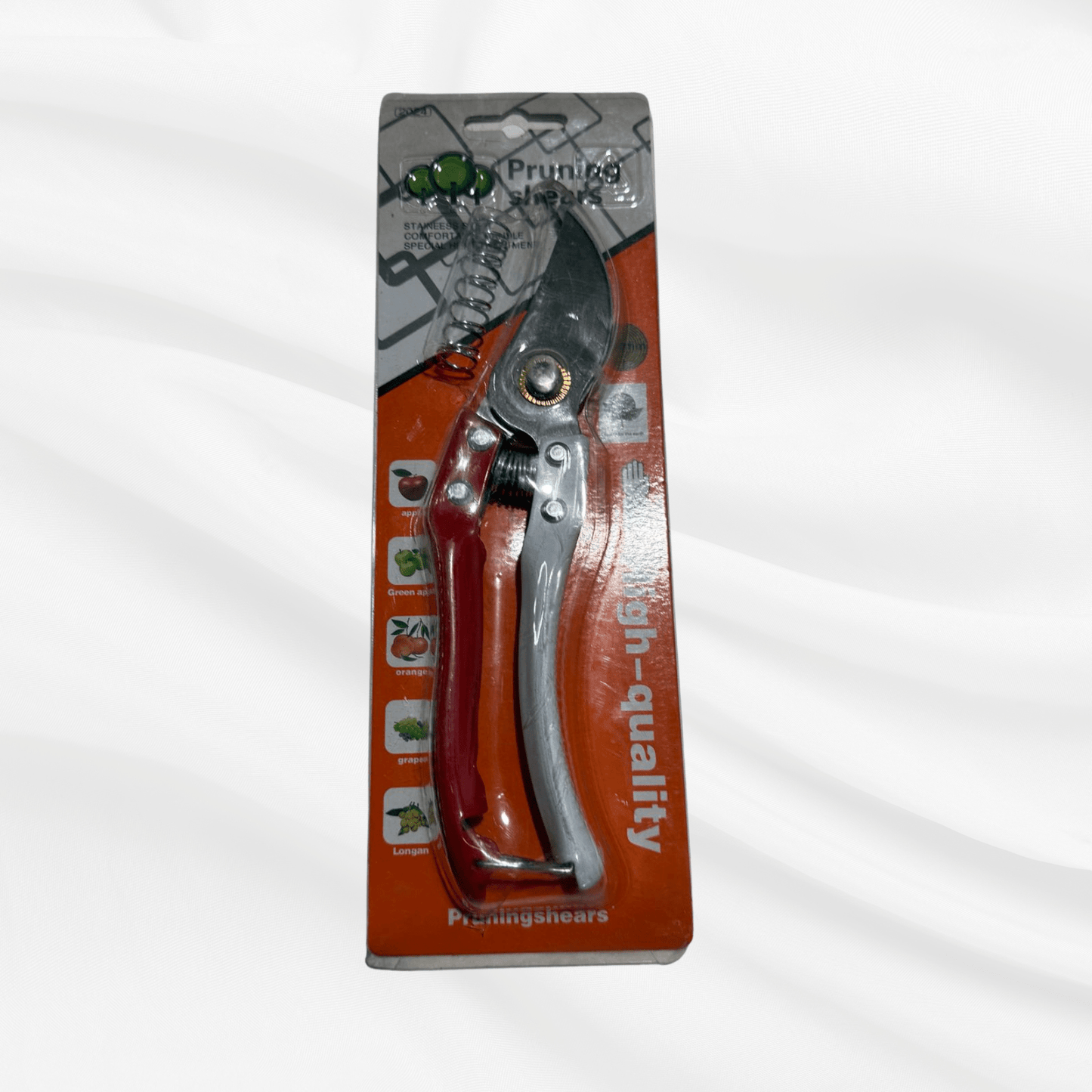 8 Inch Pruning Shear (Red and white )| ৮ ইঞ্চি প্রুনিং শেয়ার - Bonoya