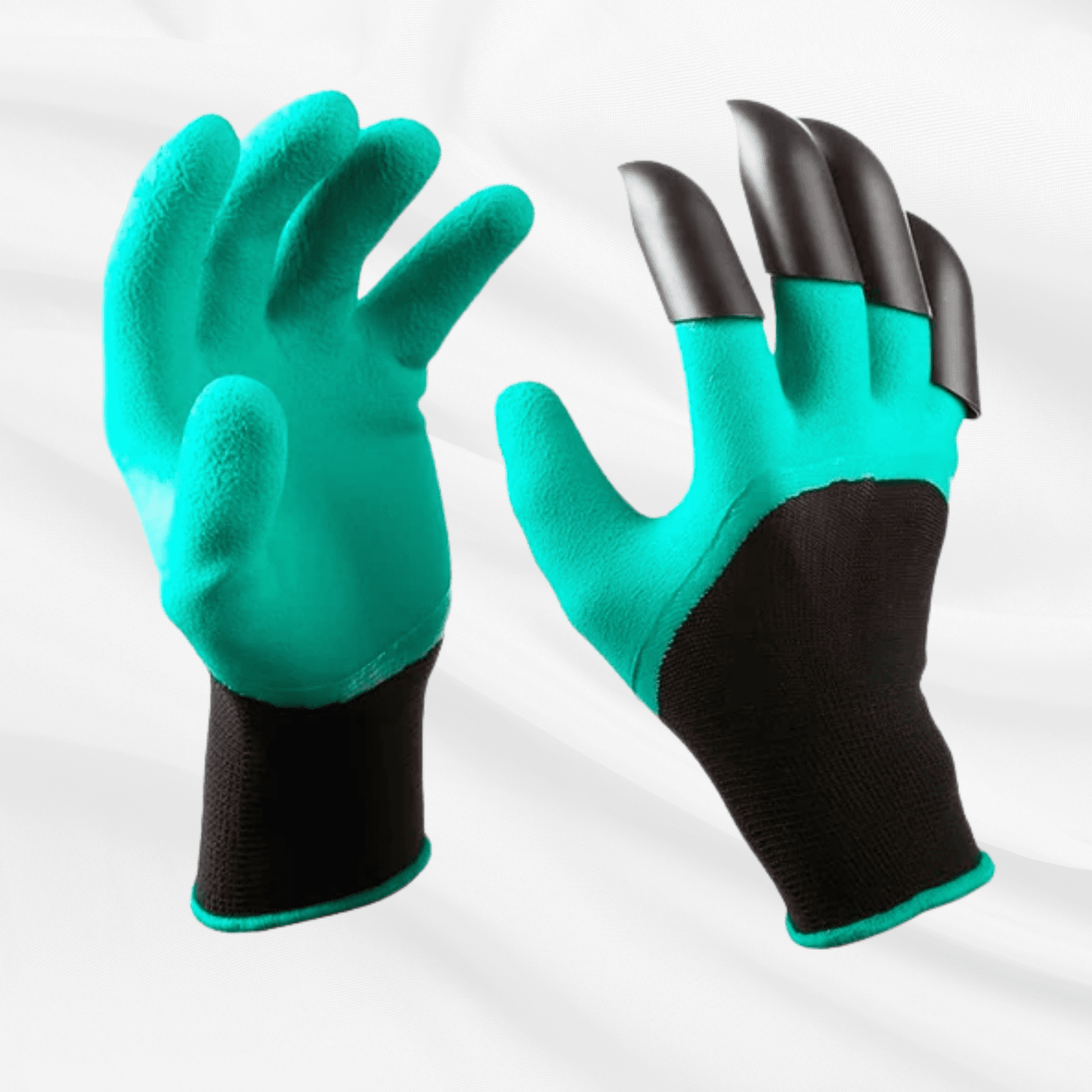 Gardening Gloves with Claws Green for Easy Digging - Bonoya
