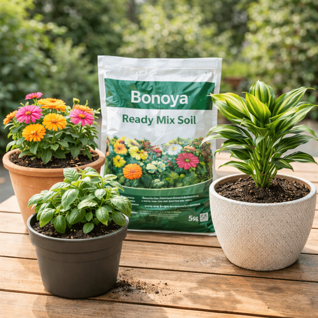Ready Mix Soil 5kg balanced potting soil for plants