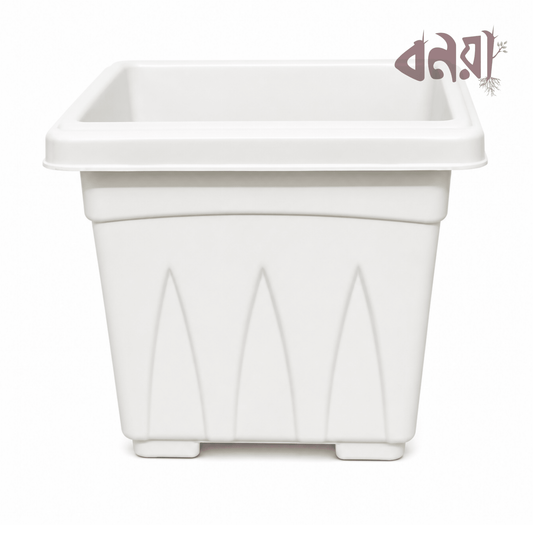 Square Plastic Tub - Bonoya