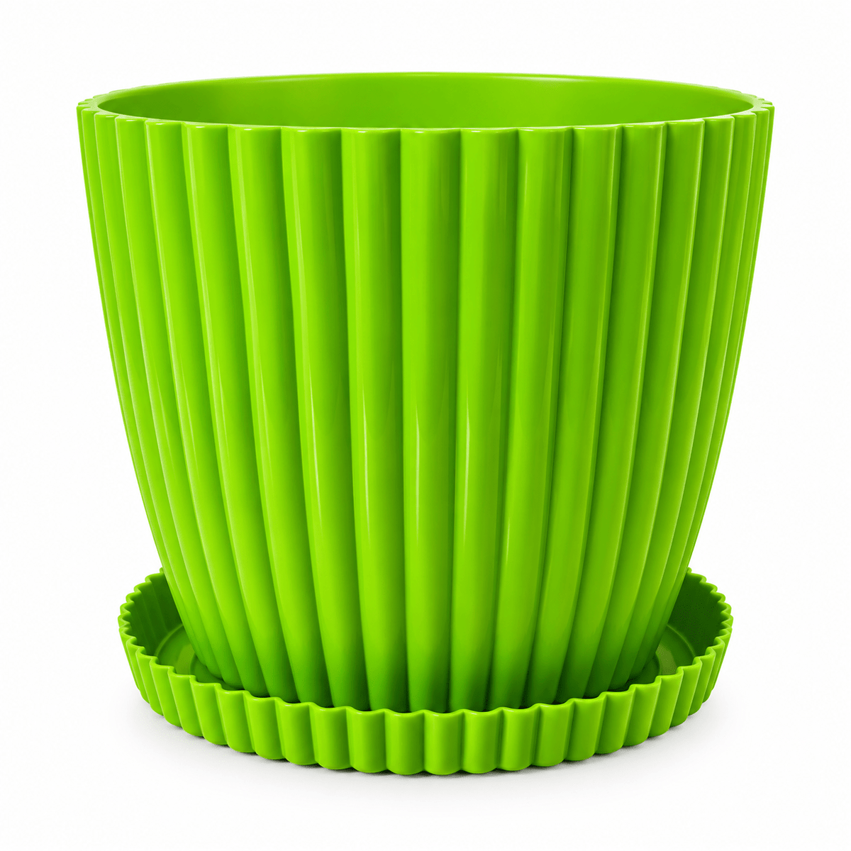 Sunflower Plastic Tub - Lime - Bonoya