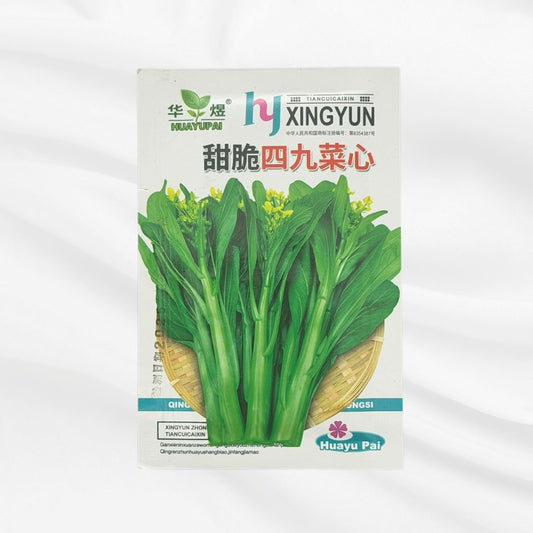 Sweet 49 Mustard Heart Seed – Premium Tender Leaf Variety - Bonoya